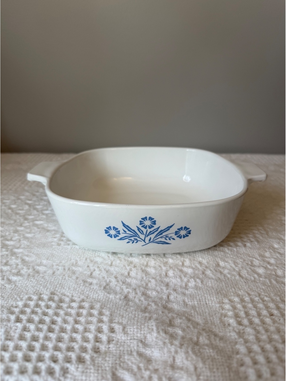 Corningware Blue Cornflower vintage casserole baking dish P-1-B